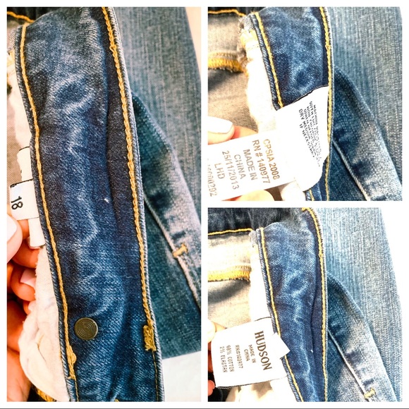 HUDSON BIG BOYS JEANS - Picture 4 of 4